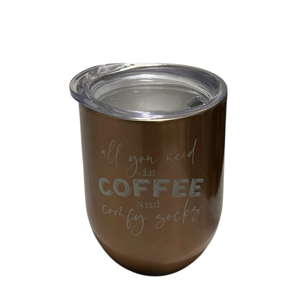 Insulated Brown Tumbler